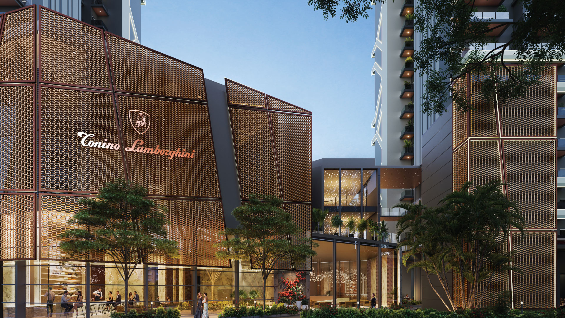 Tonino Lamborghini Residences project architecture